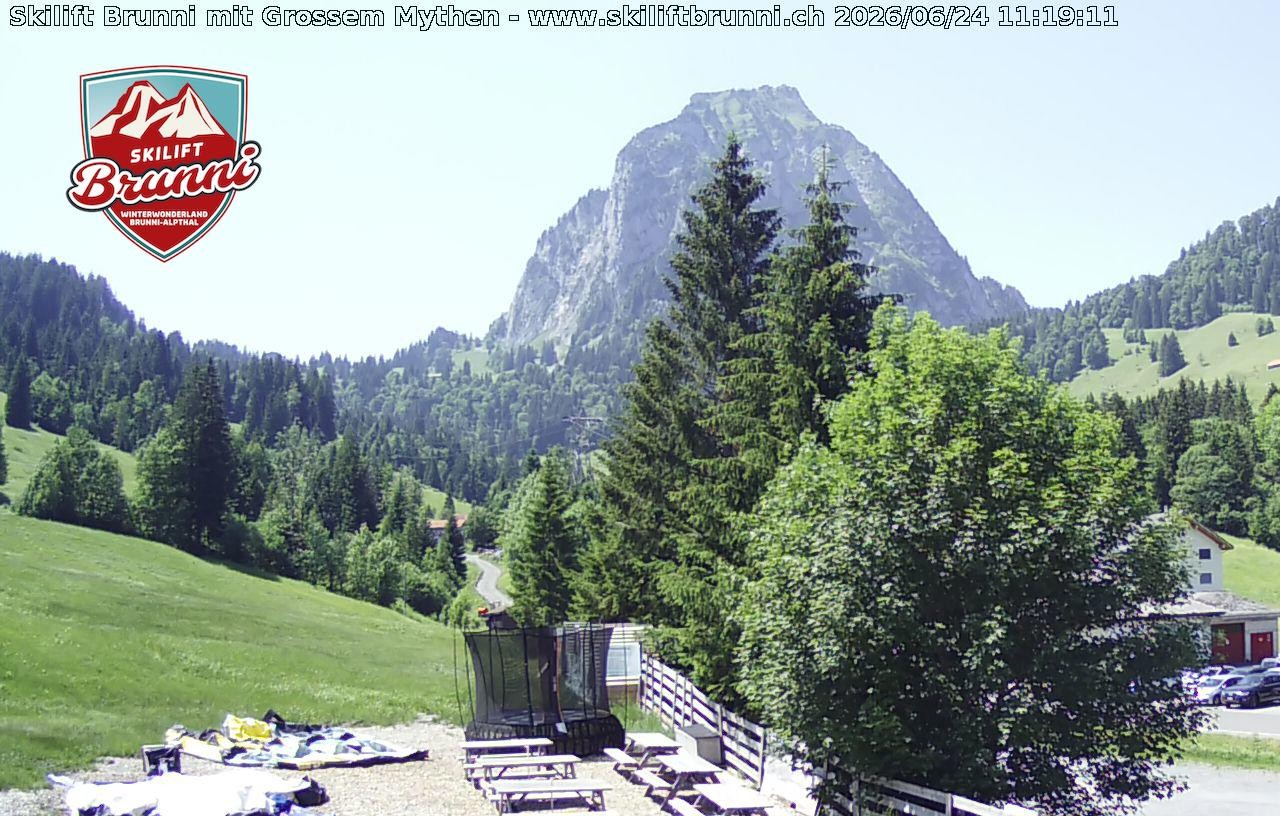 Archived image Webcam Panorama Mythen