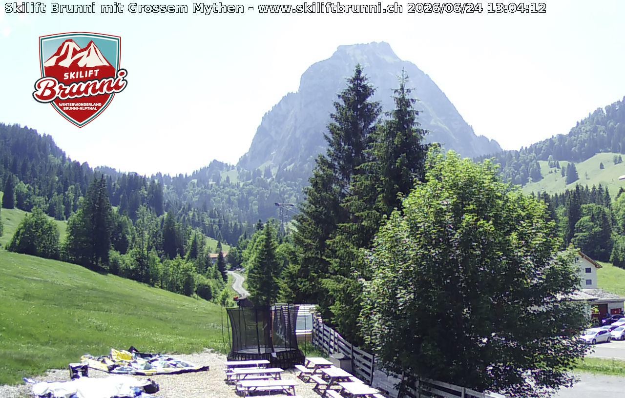 Archived image Webcam Panorama Mythen