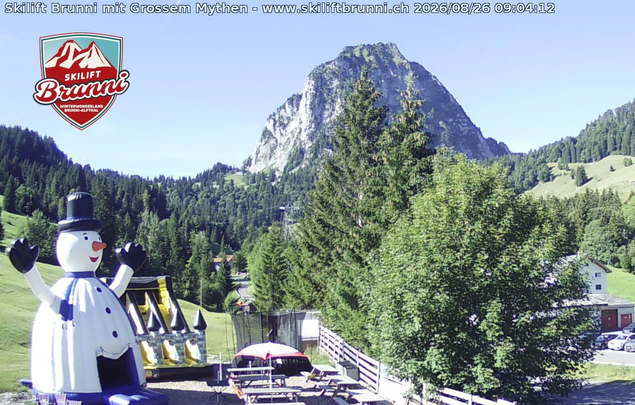 Archived image Webcam Panorama Mythen