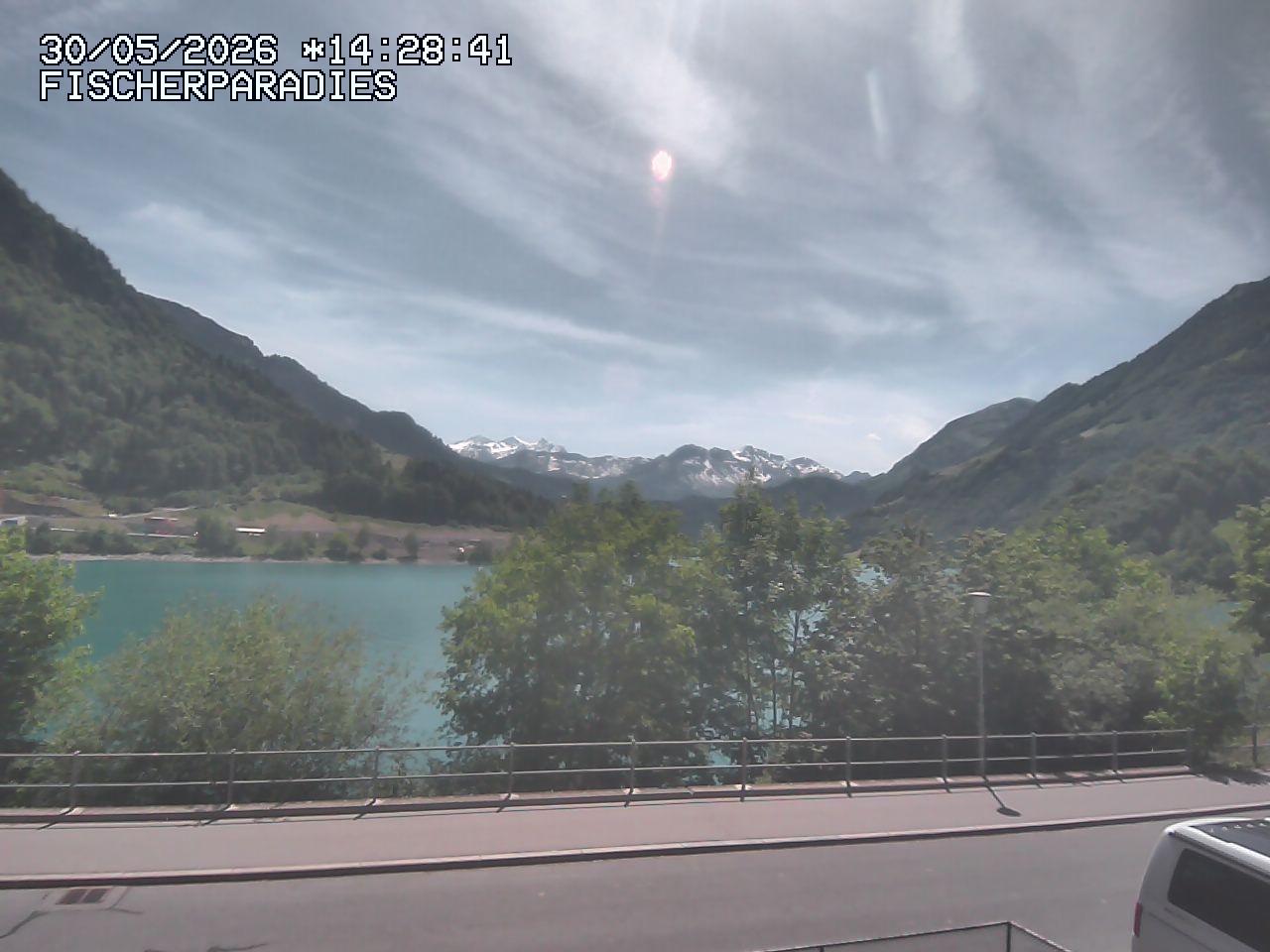 Archived image Webcam "Fischerparadies" Lungerersee