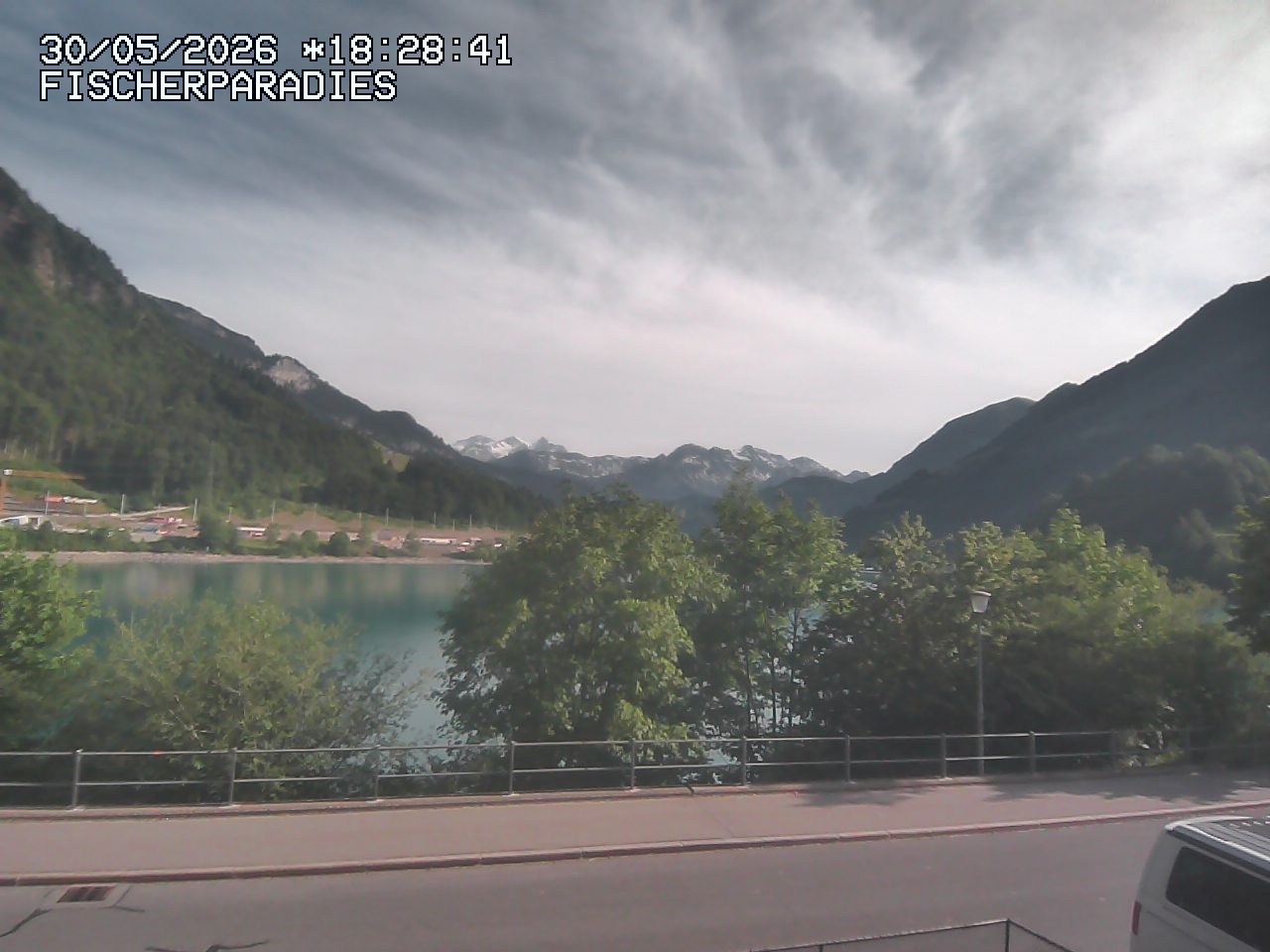Archived image Webcam "Fischerparadies" Lungerersee