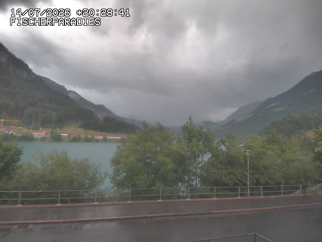 Archived image Webcam "Fischerparadies" Lungerersee