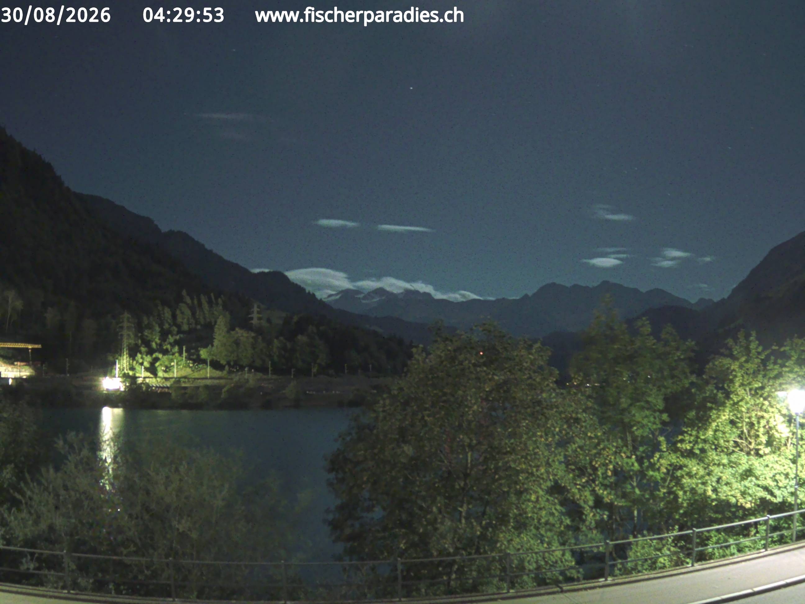 Archived image Webcam "Fischerparadies" Lungerersee