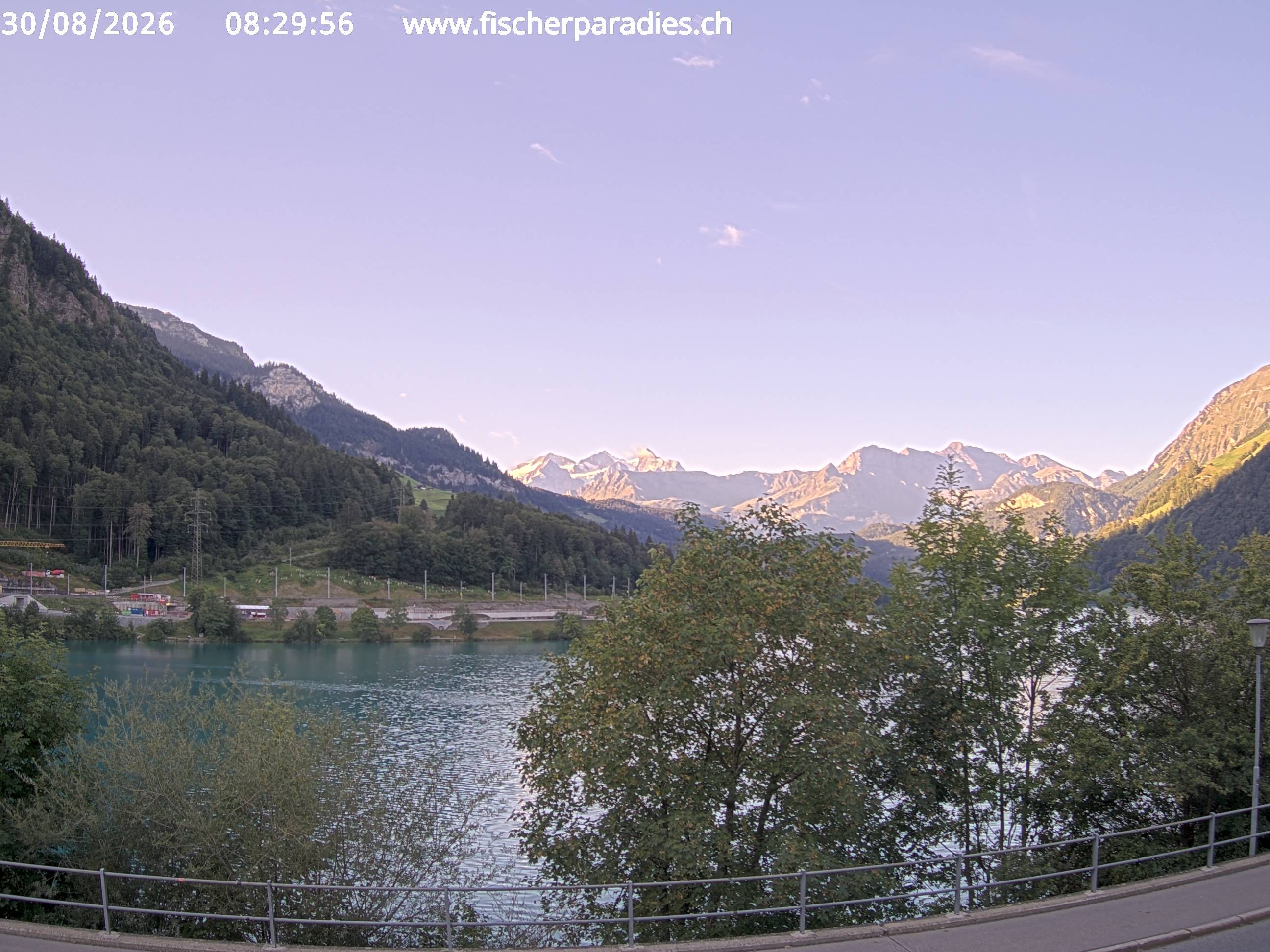 Archived image Webcam "Fischerparadies" Lungerersee