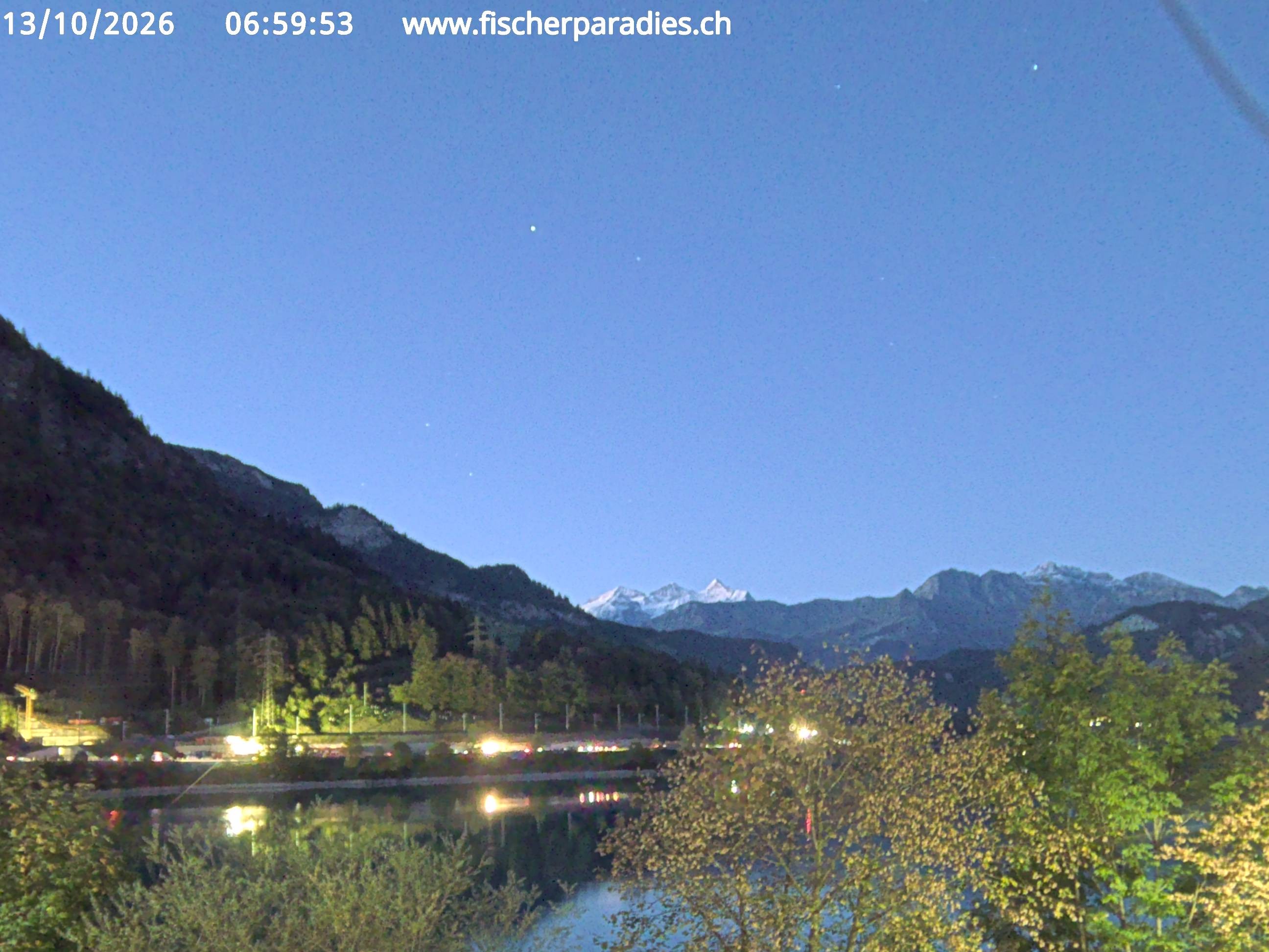 Archived image Webcam "Fischerparadies" Lungerersee
