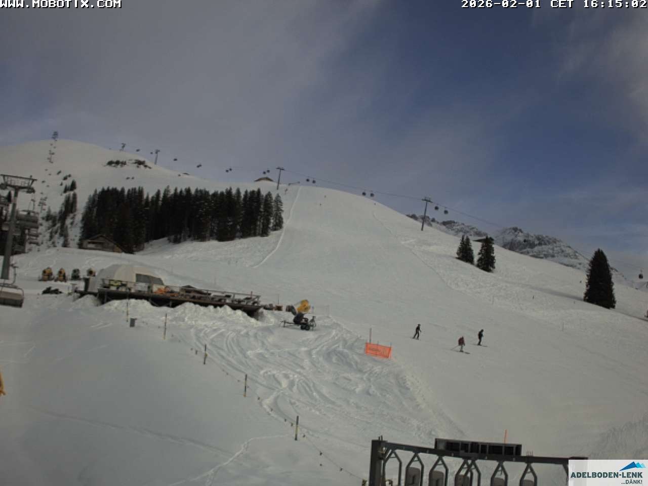 Archiv Foto Webcam Talstation Metschstand, Adelboden-Lenk
