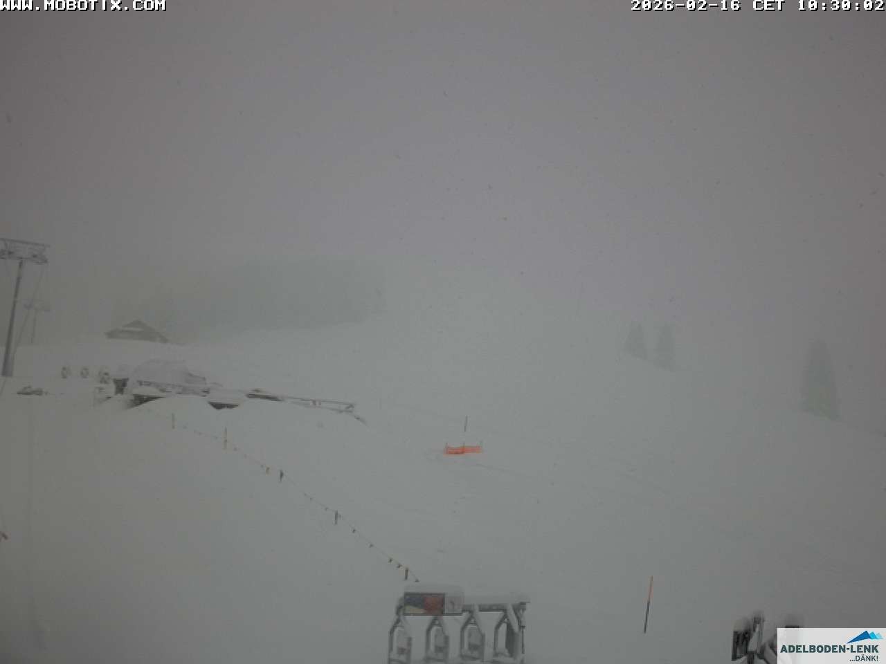 Archiv Foto Webcam Talstation Metschstand, Adelboden-Lenk
