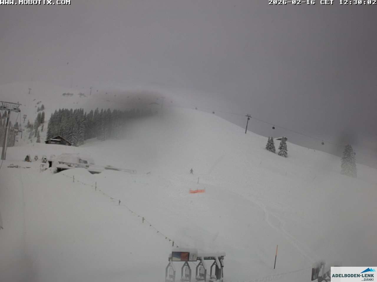 Archiv Foto Webcam Talstation Metschstand, Adelboden-Lenk