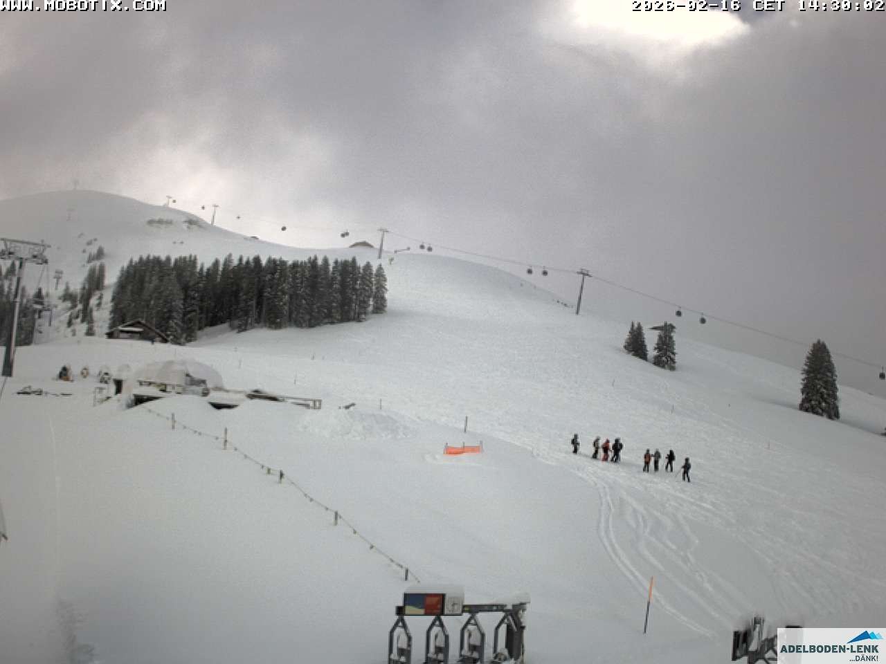 Archiv Foto Webcam Talstation Metschstand, Adelboden-Lenk