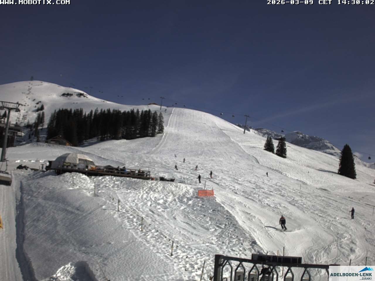 Archiv Foto Webcam Talstation Metschstand, Adelboden-Lenk
