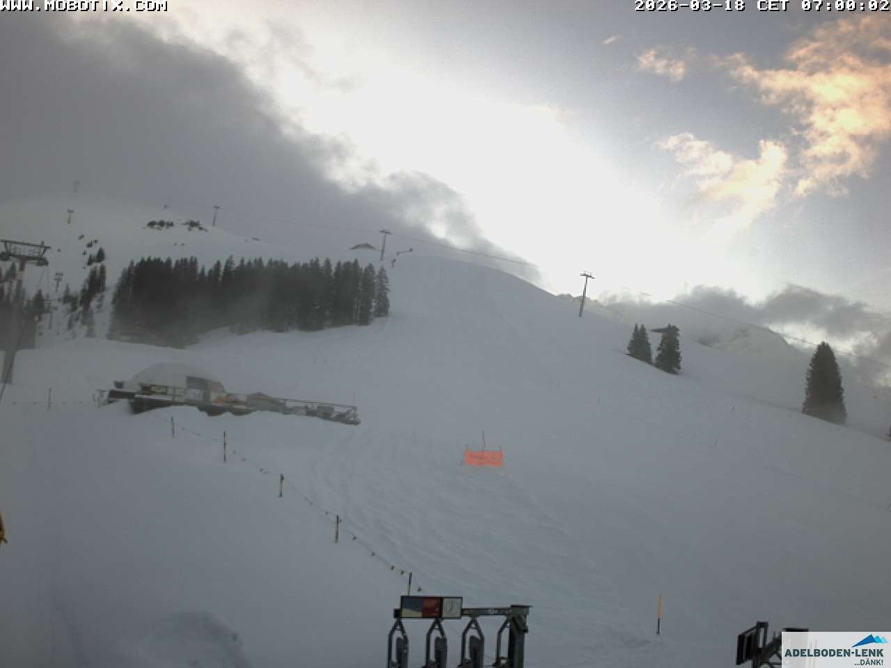 Archiv Foto Webcam Talstation Metschstand, Adelboden-Lenk