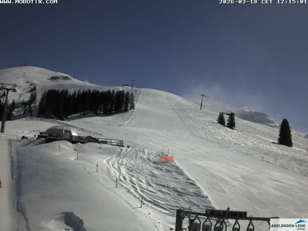 Archiv Foto Webcam Talstation Metschstand, Adelboden-Lenk