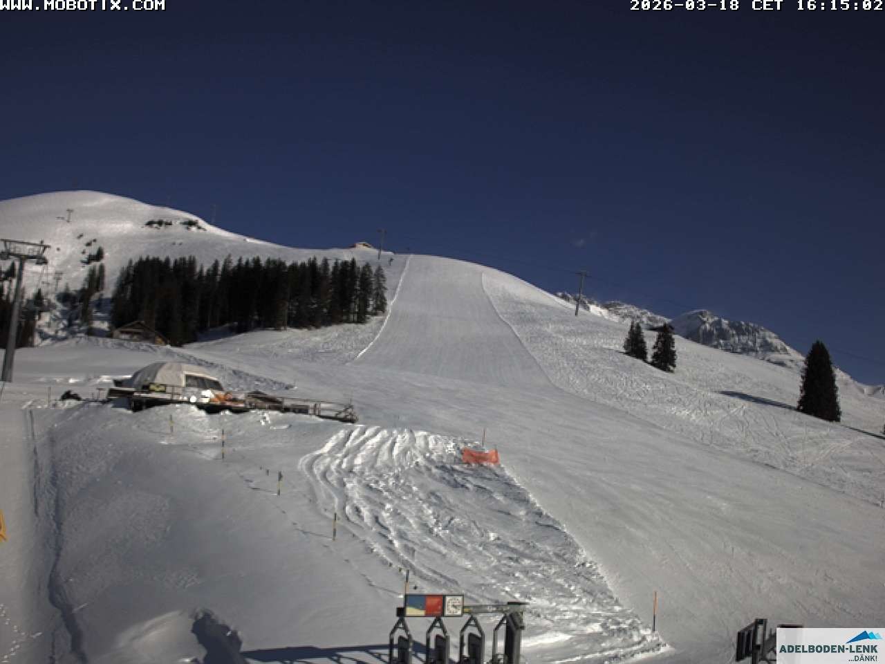 Archiv Foto Webcam Talstation Metschstand, Adelboden-Lenk