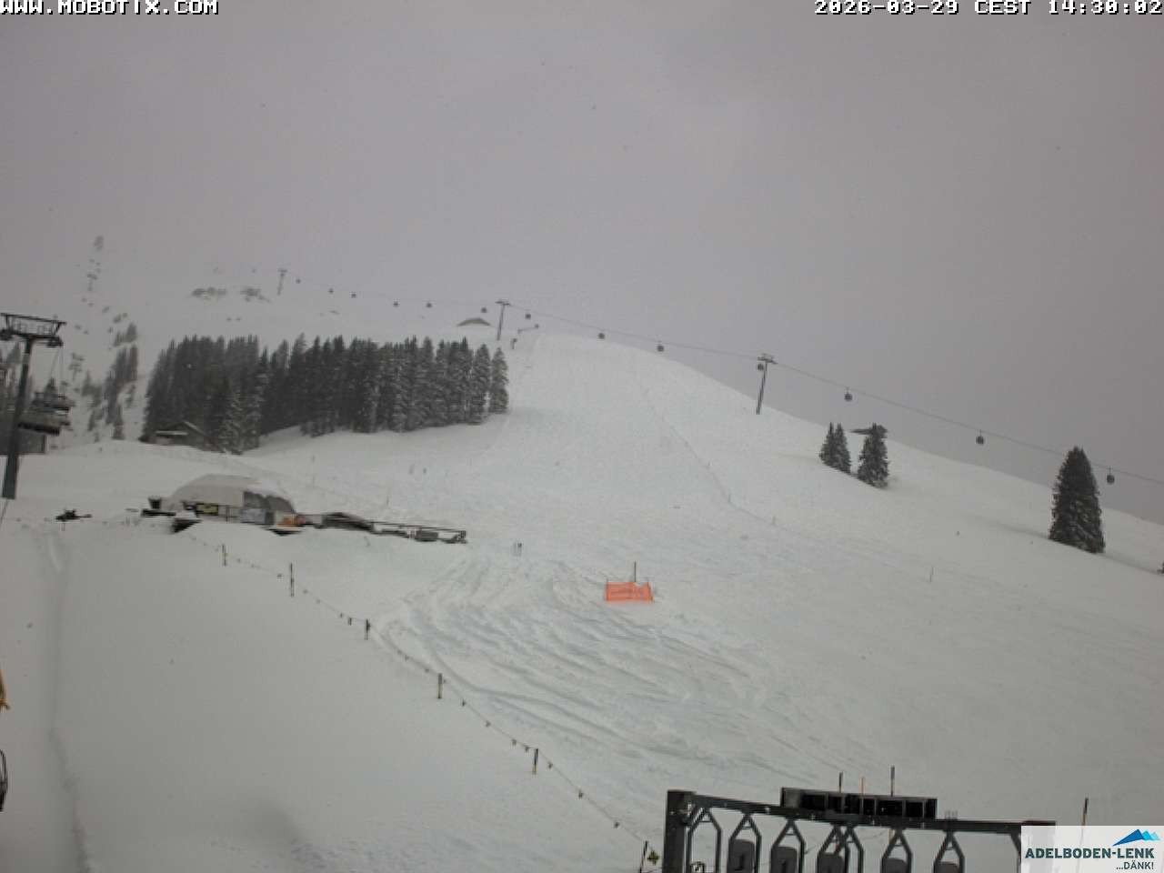 Archiv Foto Webcam Talstation Metschstand, Adelboden-Lenk