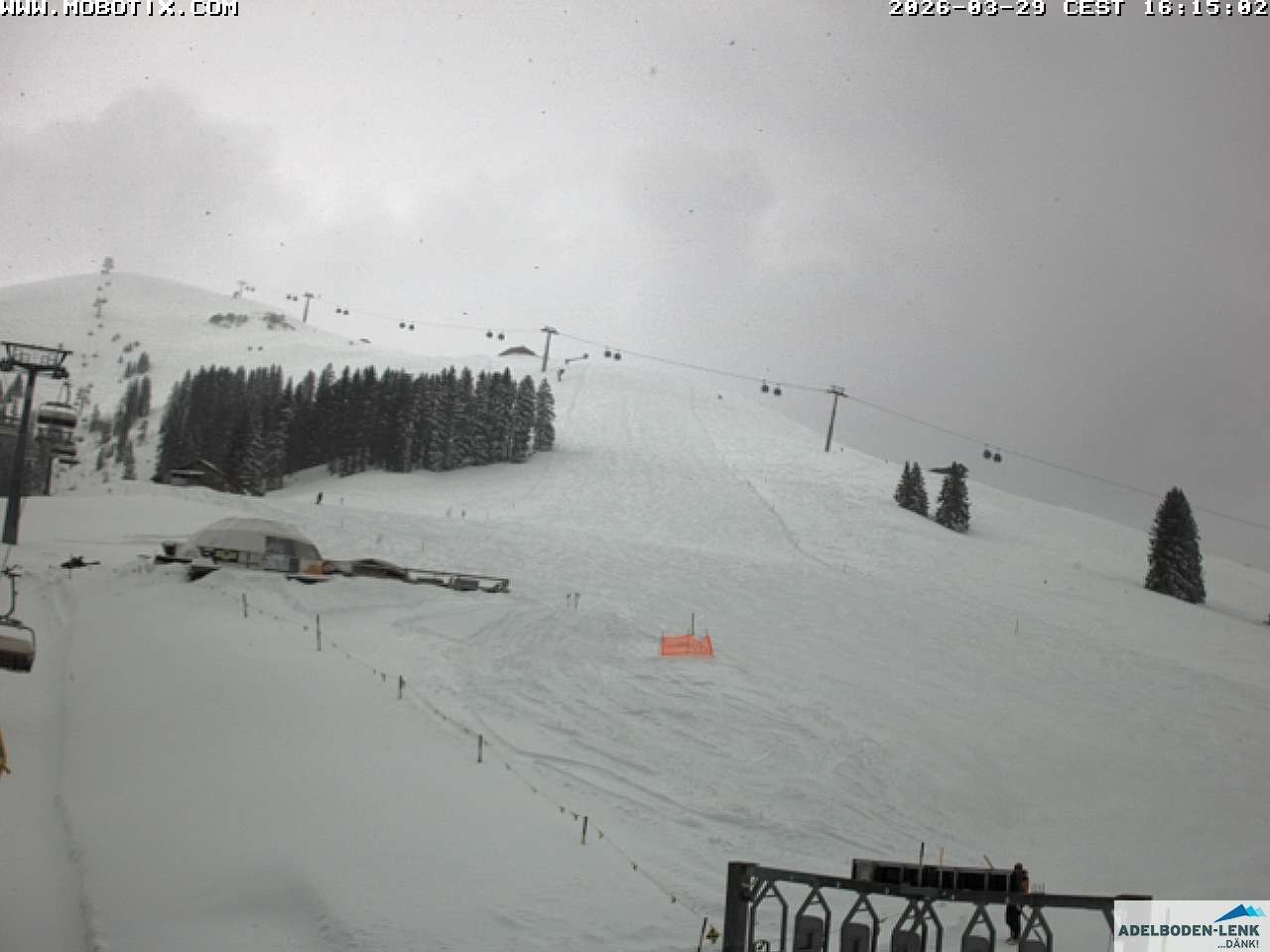 Archiv Foto Webcam Talstation Metschstand, Adelboden-Lenk