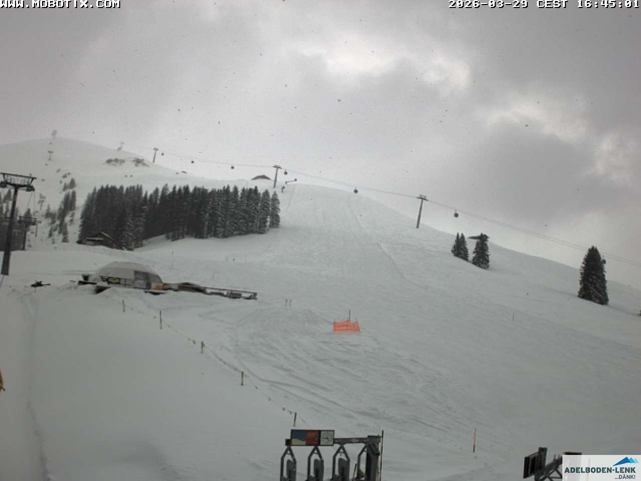 Archiv Foto Webcam Talstation Metschstand, Adelboden-Lenk