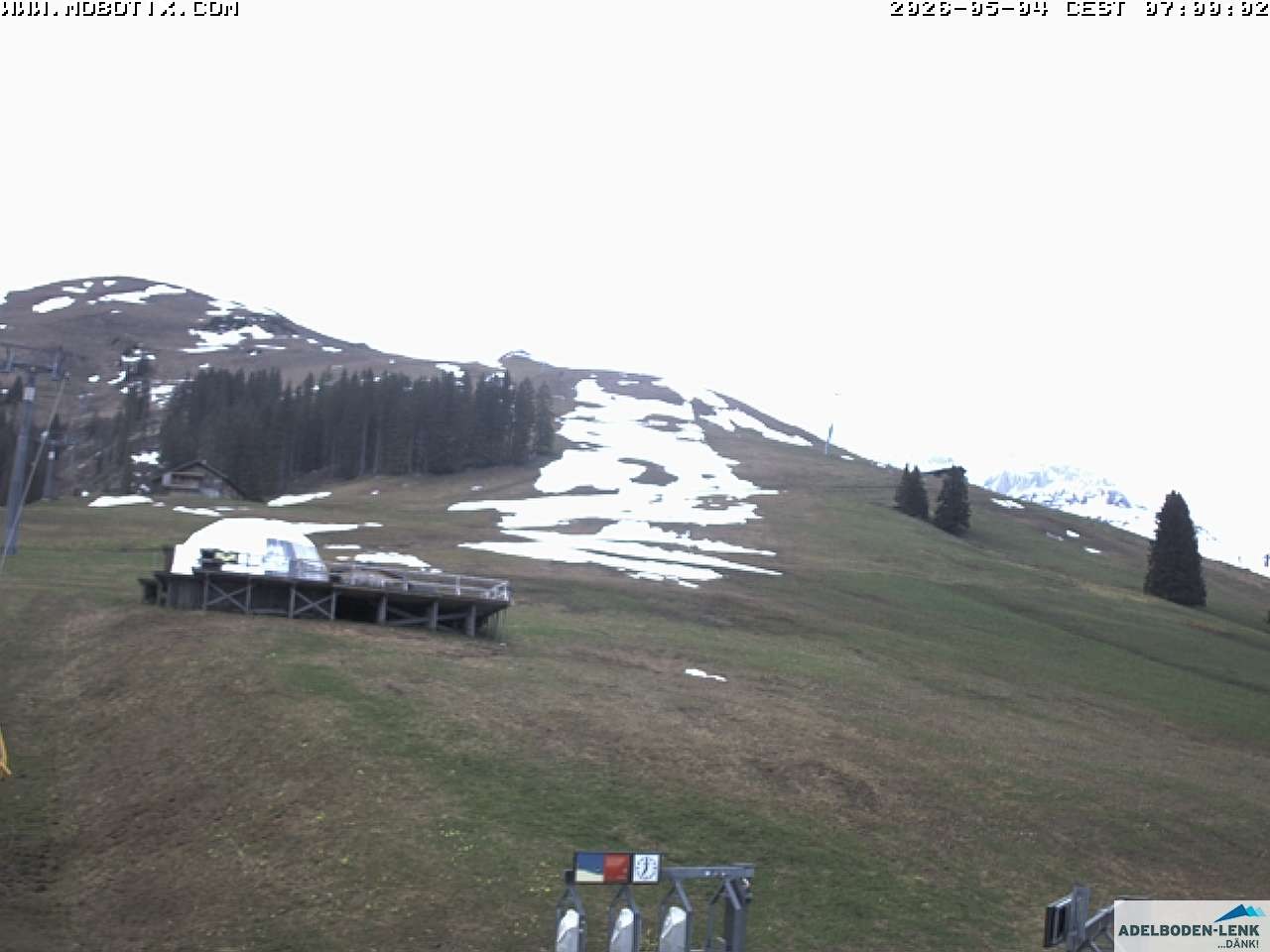Archiv Foto Webcam Talstation Metschstand, Adelboden-Lenk