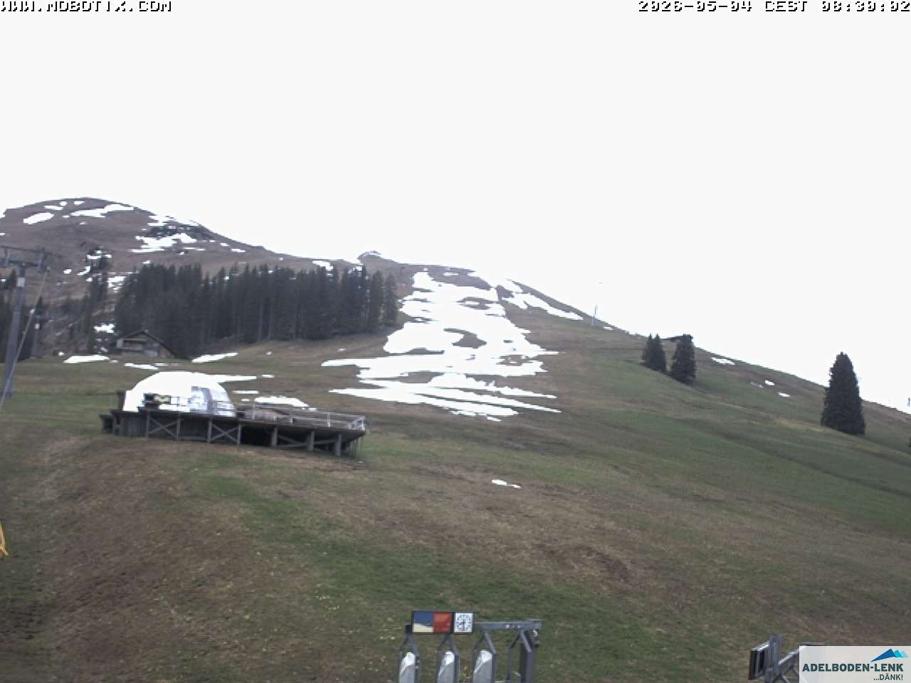 Archiv Foto Webcam Talstation Metschstand, Adelboden-Lenk
