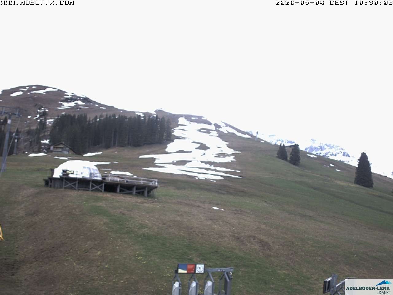 Archiv Foto Webcam Talstation Metschstand, Adelboden-Lenk