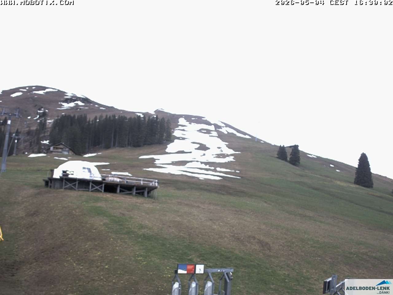 Archiv Foto Webcam Talstation Metschstand, Adelboden-Lenk