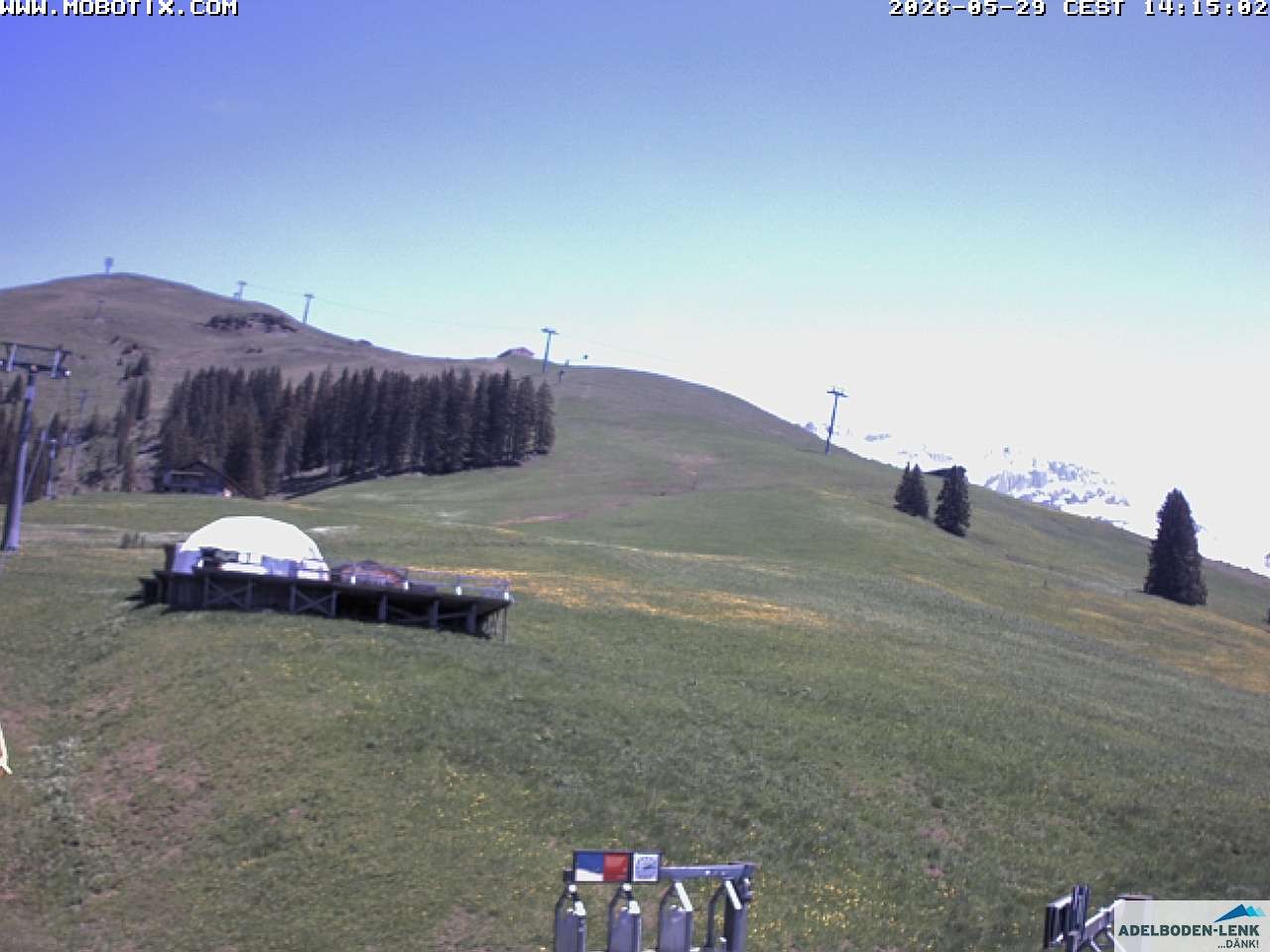 Archiv Foto Webcam Talstation Metschstand, Adelboden-Lenk