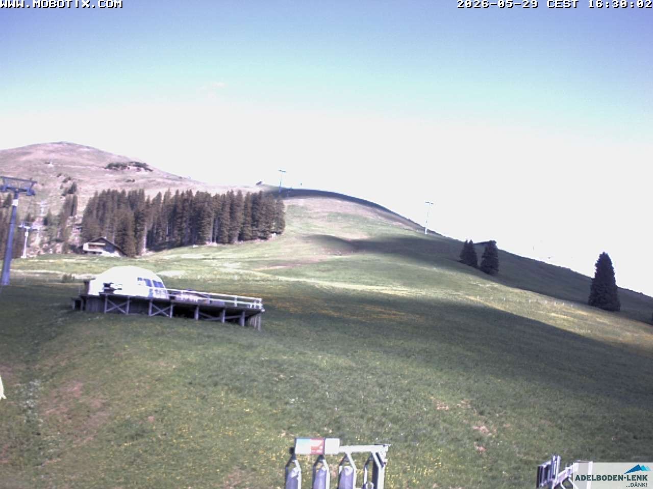 Archiv Foto Webcam Talstation Metschstand, Adelboden-Lenk