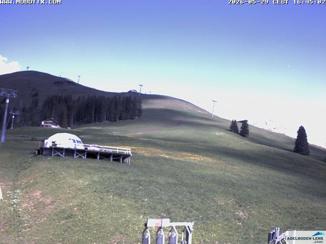 Archiv Foto Webcam Talstation Metschstand, Adelboden-Lenk