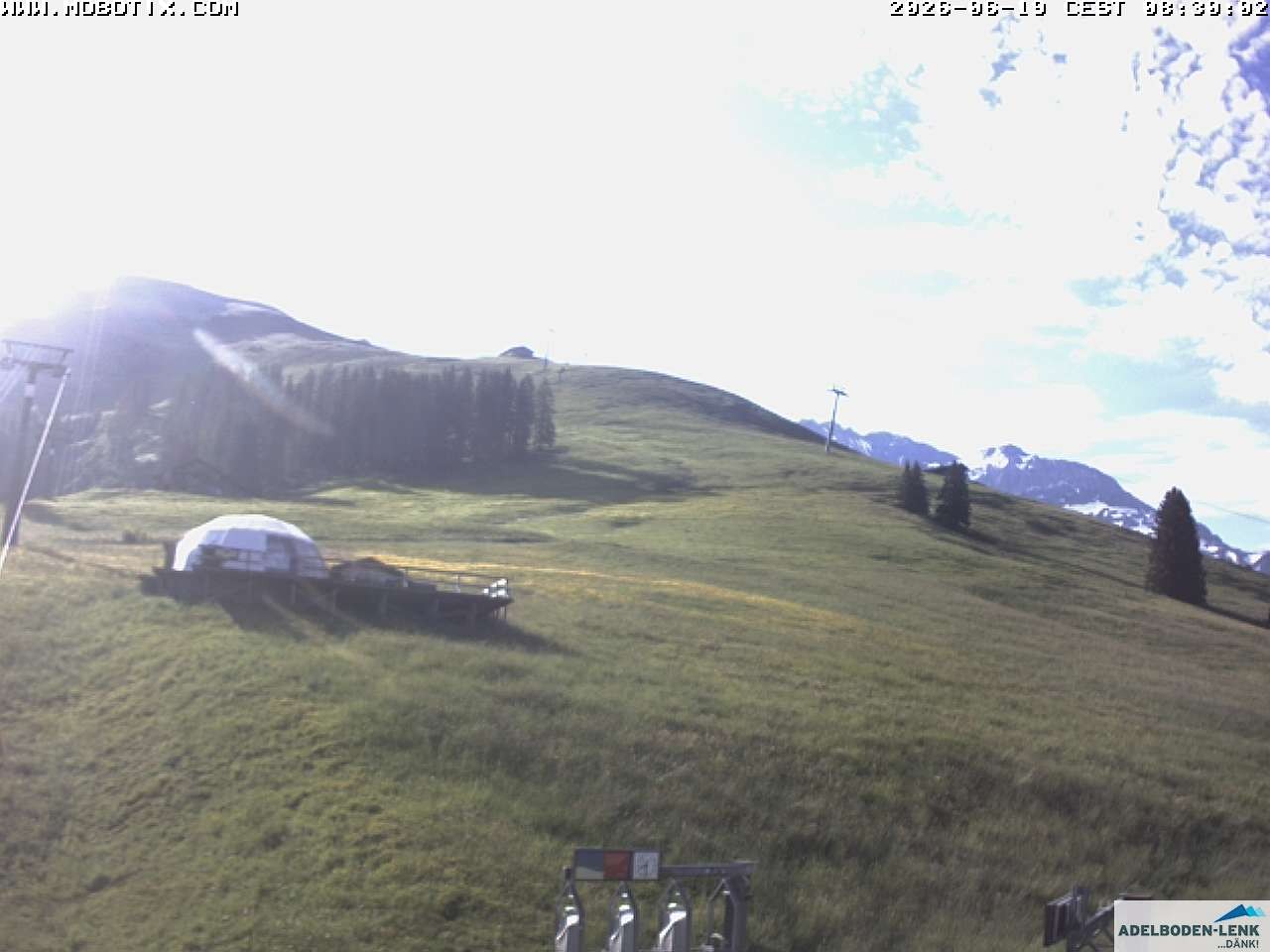 Archiv Foto Webcam Talstation Metschstand, Adelboden-Lenk