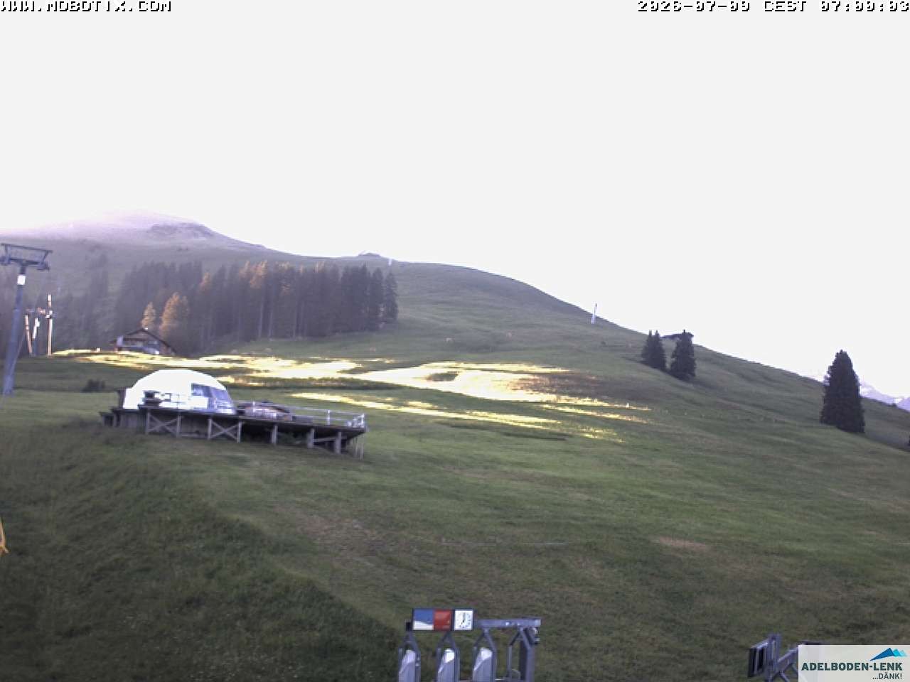 Archiv Foto Webcam Talstation Metschstand, Adelboden-Lenk