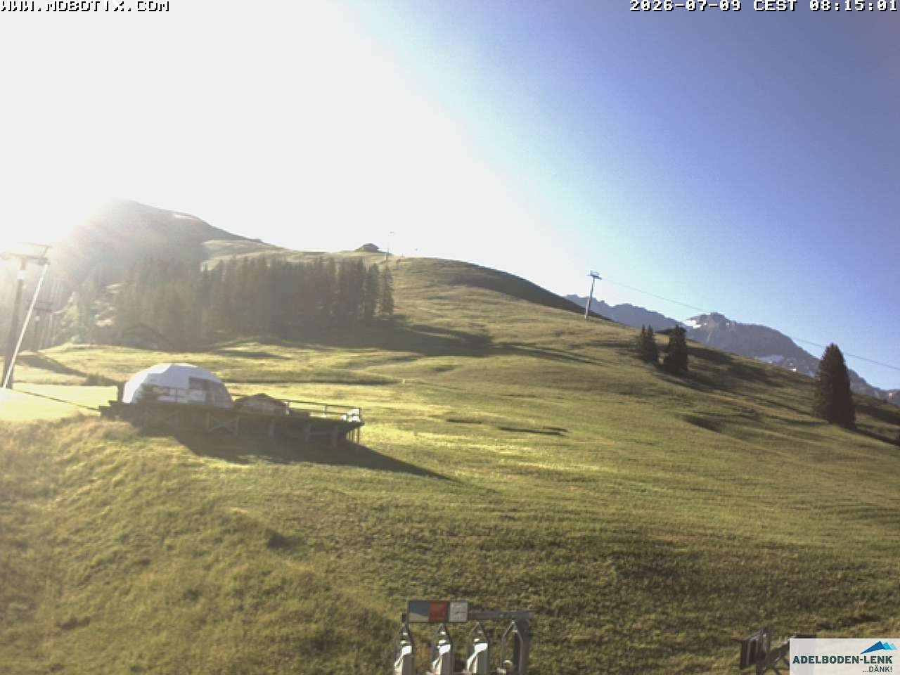 Archiv Foto Webcam Talstation Metschstand, Adelboden-Lenk