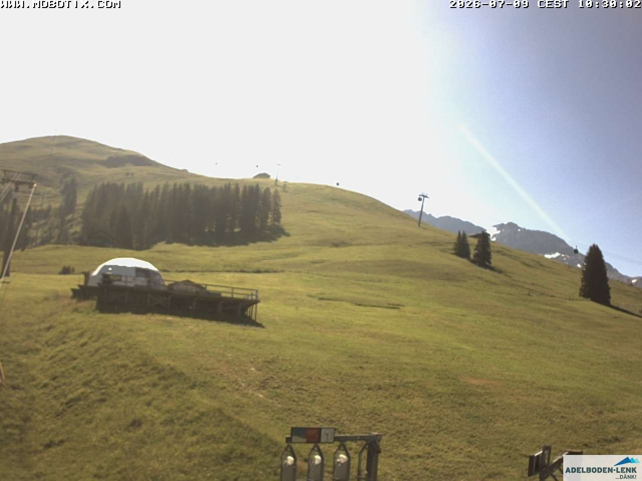 Archiv Foto Webcam Talstation Metschstand, Adelboden-Lenk