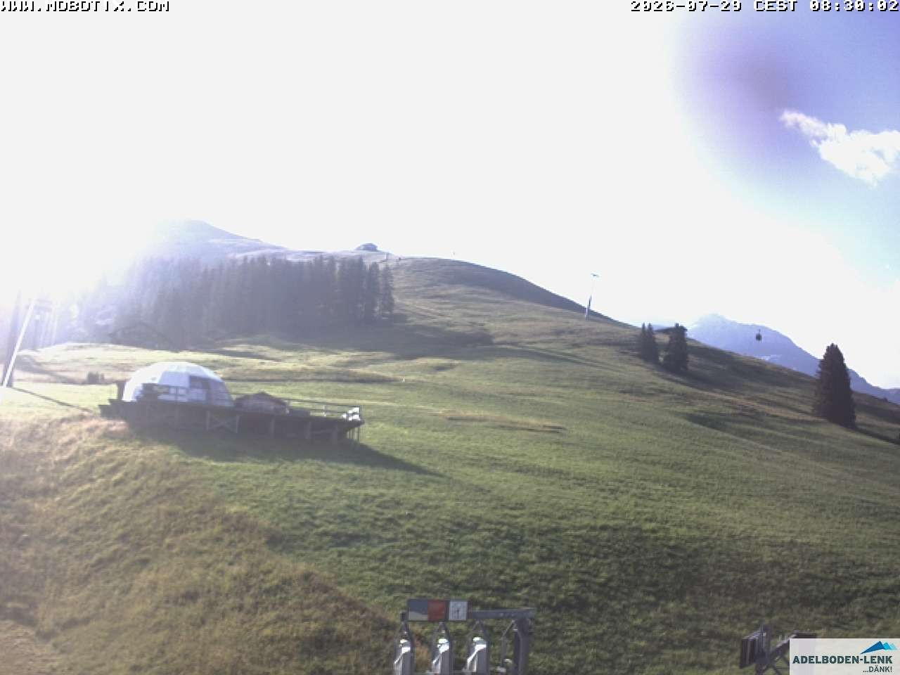 Archiv Foto Webcam Talstation Metschstand, Adelboden-Lenk