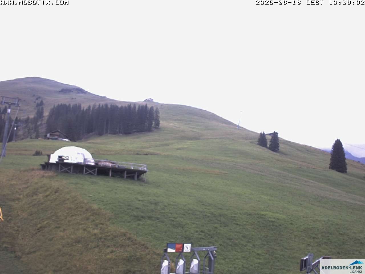 Archiv Foto Webcam Talstation Metschstand, Adelboden-Lenk