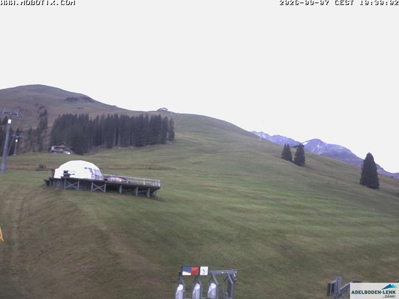 Archiv Foto Webcam Talstation Metschstand, Adelboden-Lenk