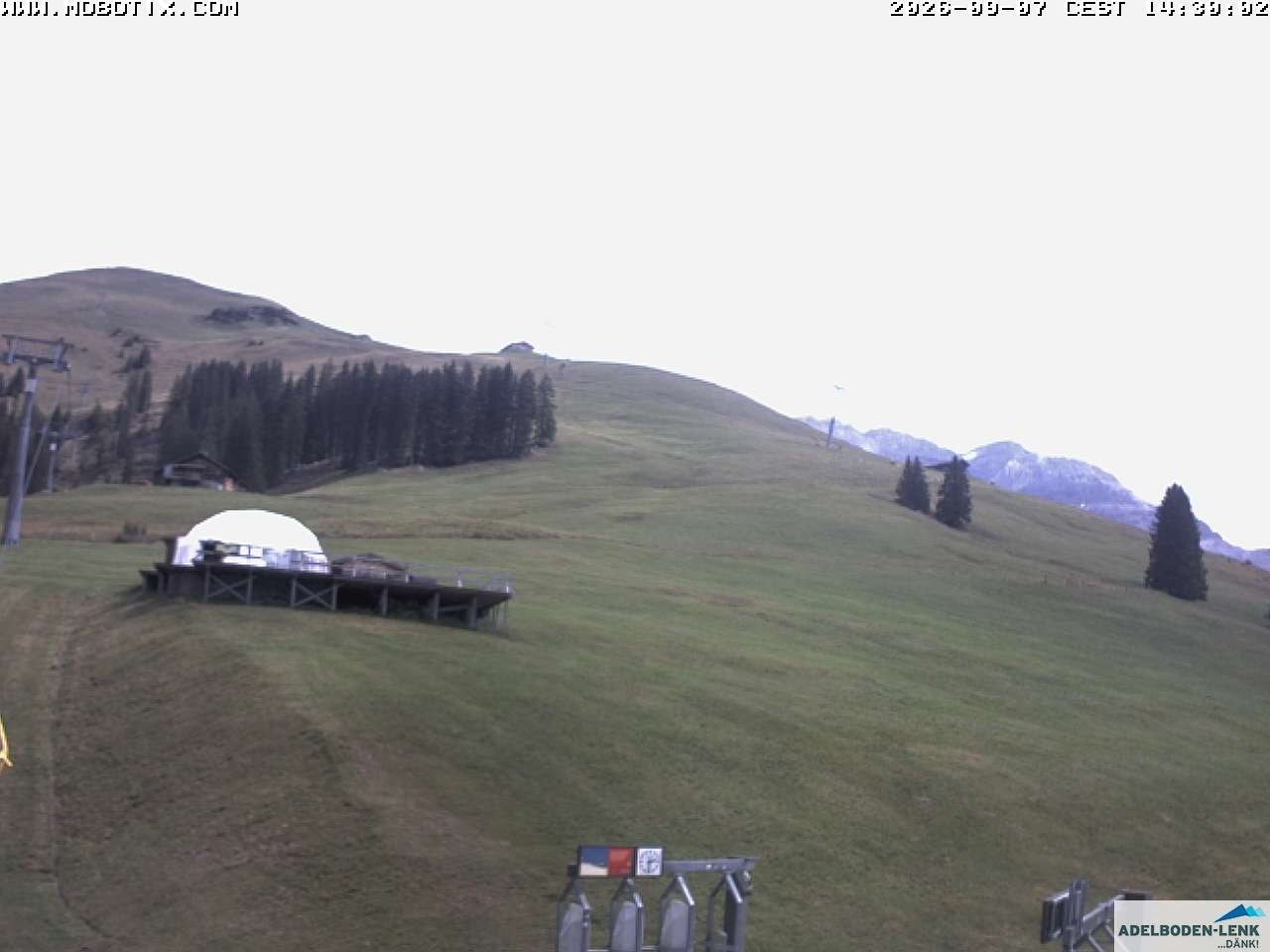 Archiv Foto Webcam Talstation Metschstand, Adelboden-Lenk