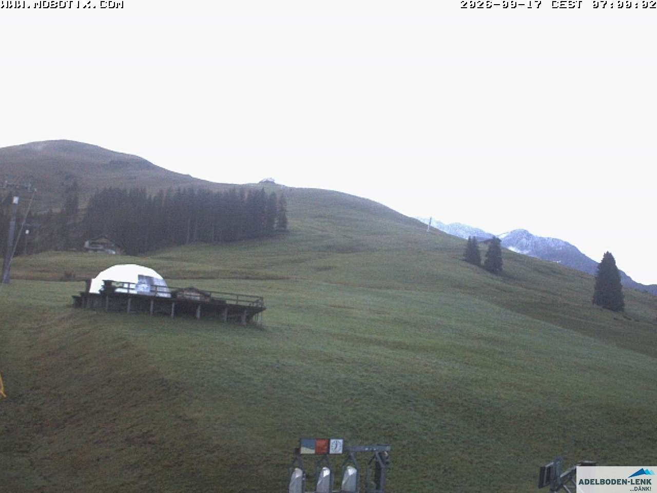 Archiv Foto Webcam Talstation Metschstand, Adelboden-Lenk