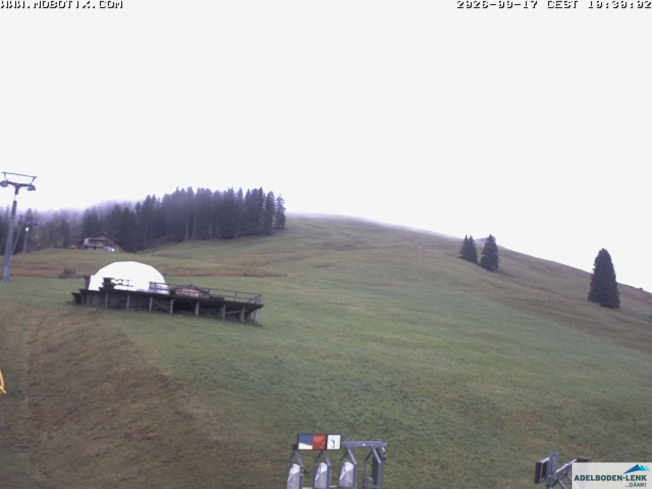 Archiv Foto Webcam Talstation Metschstand, Adelboden-Lenk