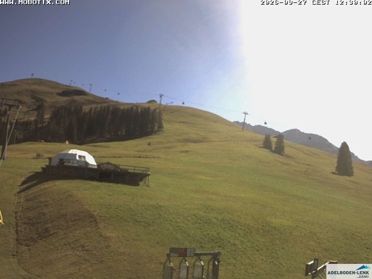 Archiv Foto Webcam Talstation Metschstand, Adelboden-Lenk