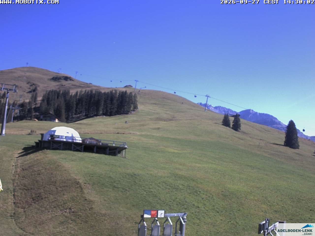 Archiv Foto Webcam Talstation Metschstand, Adelboden-Lenk