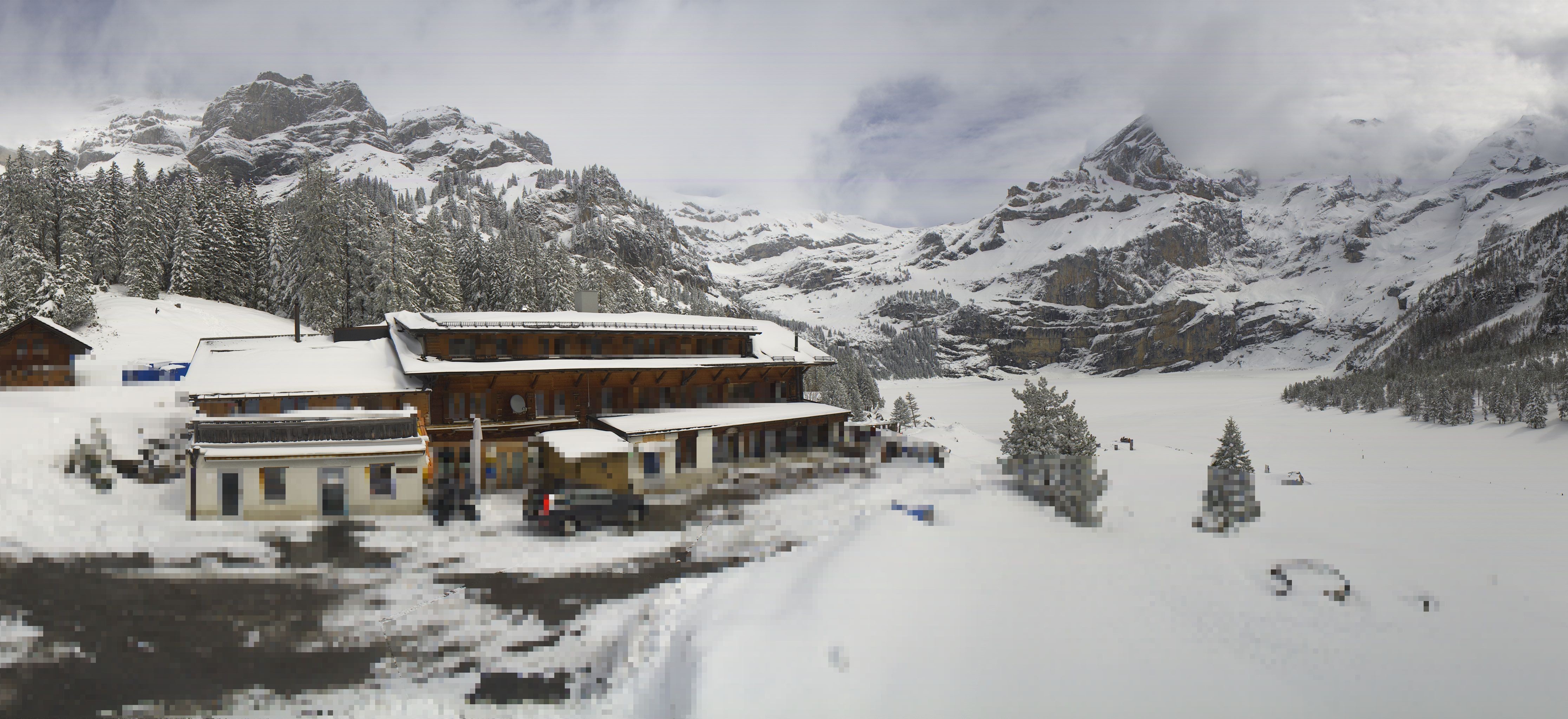 Archived image Webcam Kandersteg: Lake Oeschinensee (1578 m)