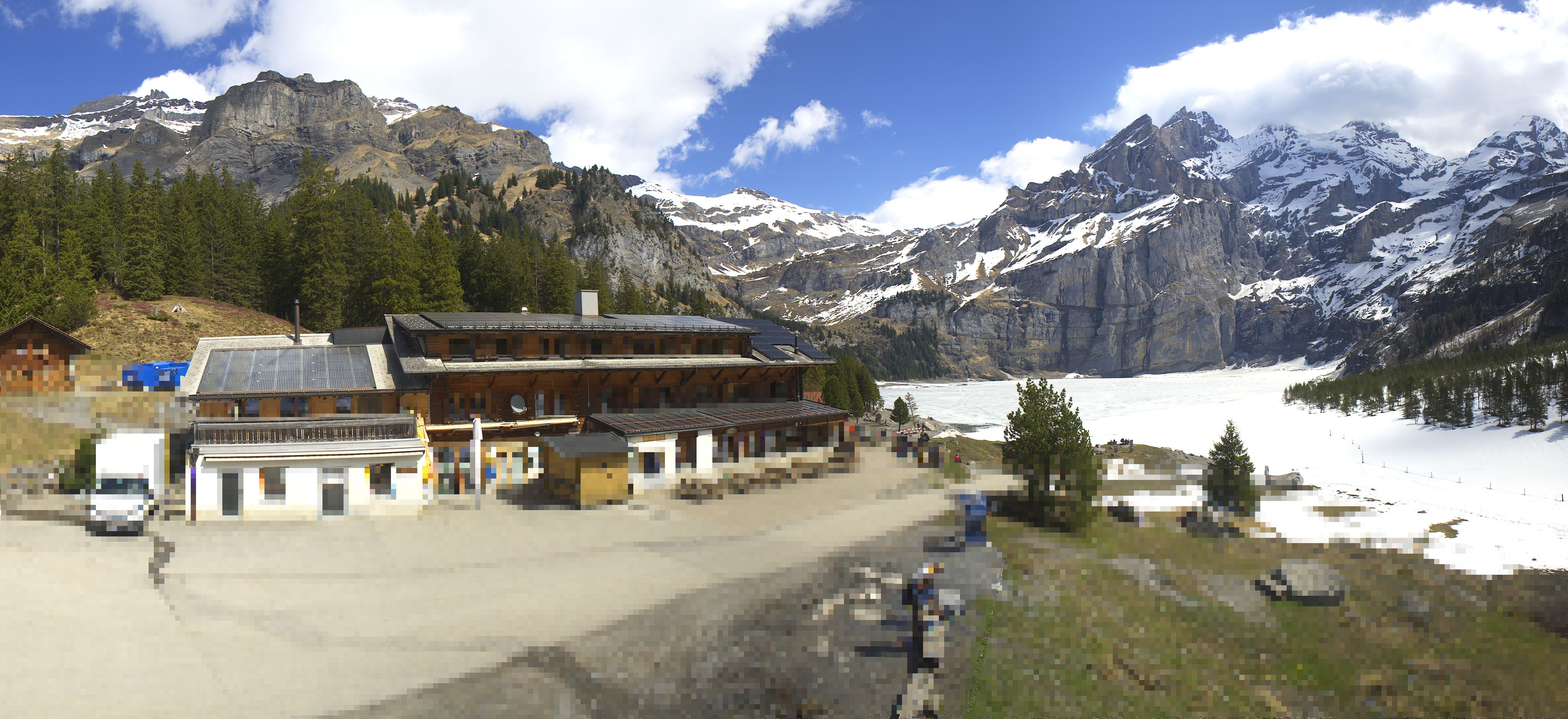 Archiv Foto Webcam Kandersteg: Oeschinensee (1578 m)