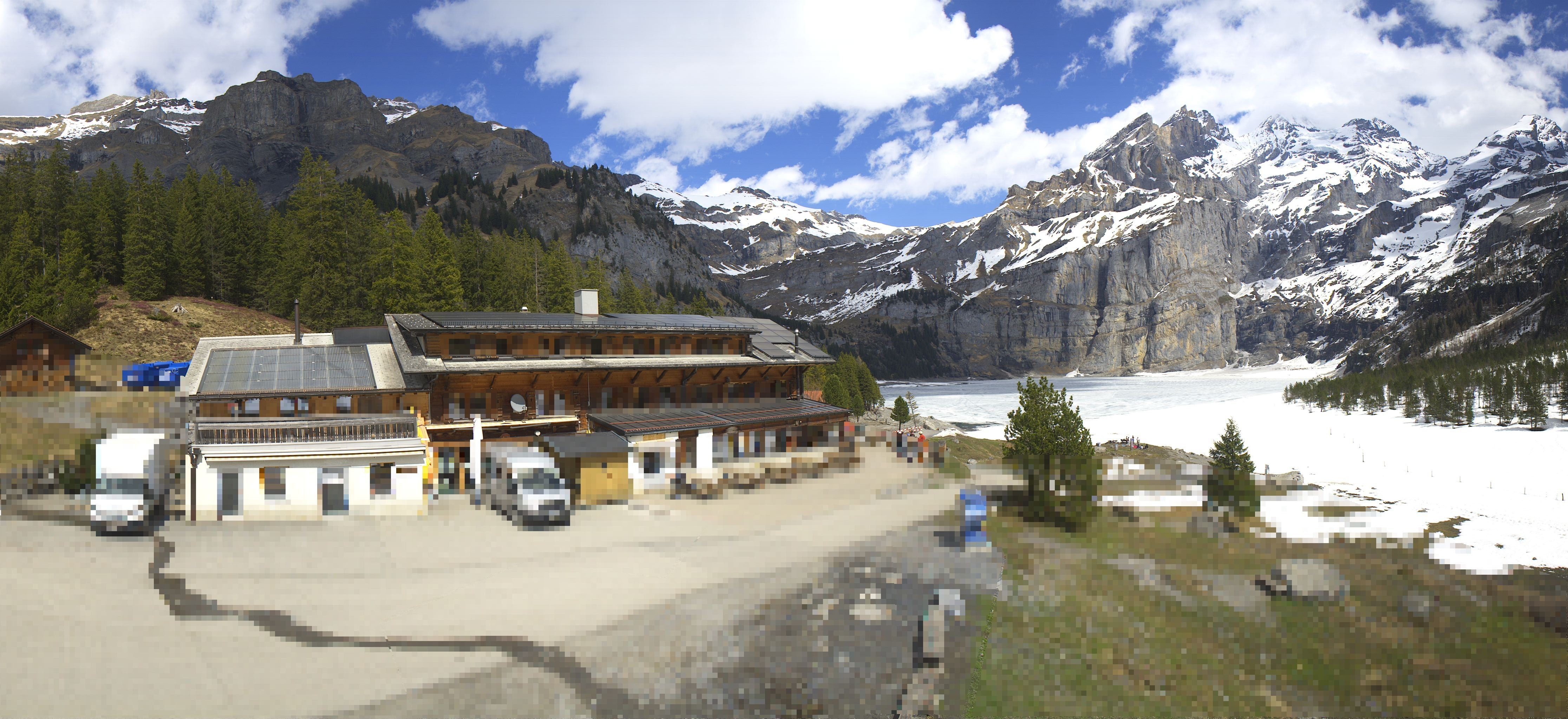 Archiv Foto Webcam Kandersteg: Oeschinensee (1578 m)