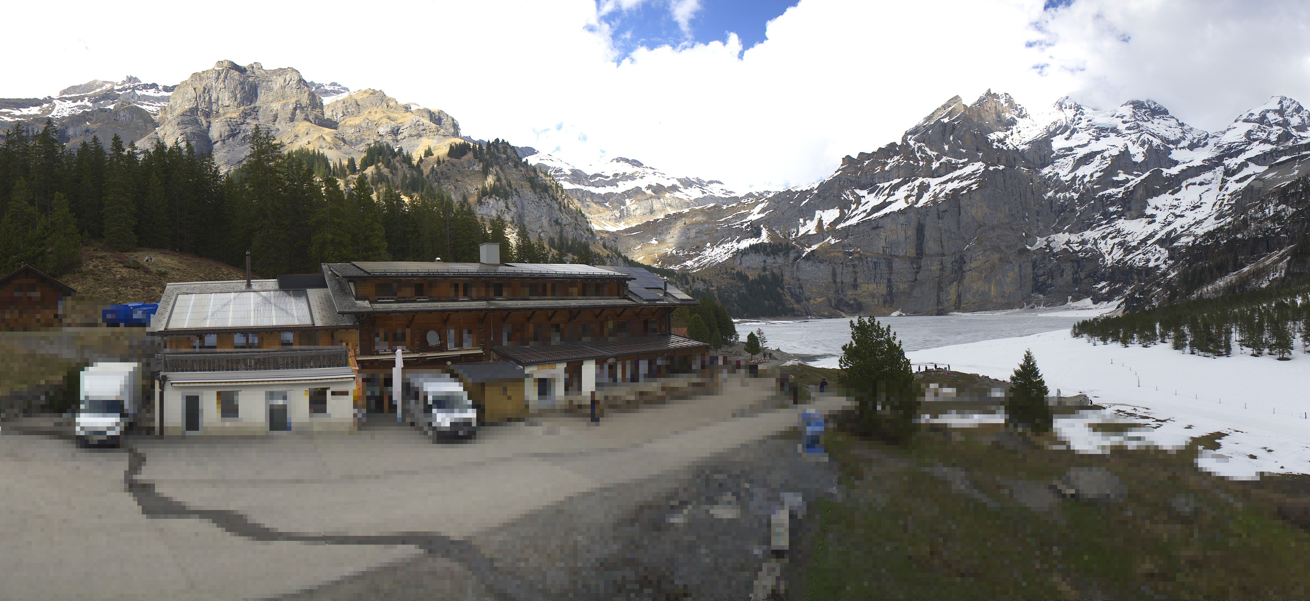 Archiv Foto Webcam Kandersteg: Oeschinensee (1578 m)