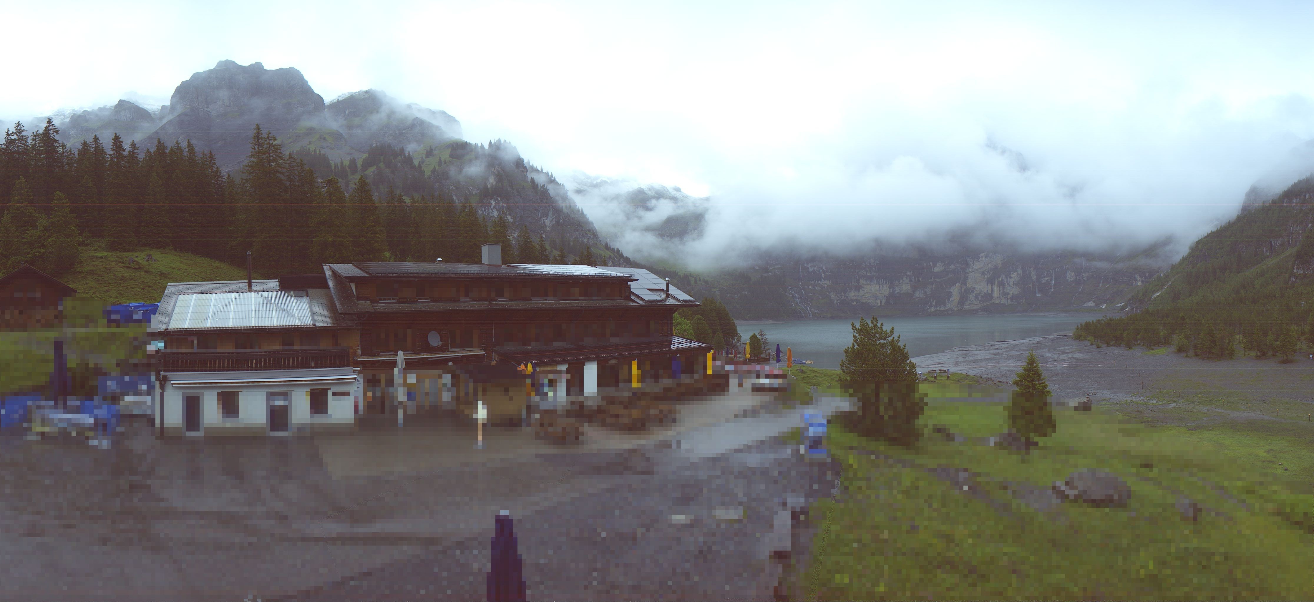 Archiv Foto Webcam Kandersteg: Oeschinensee (1578 m)