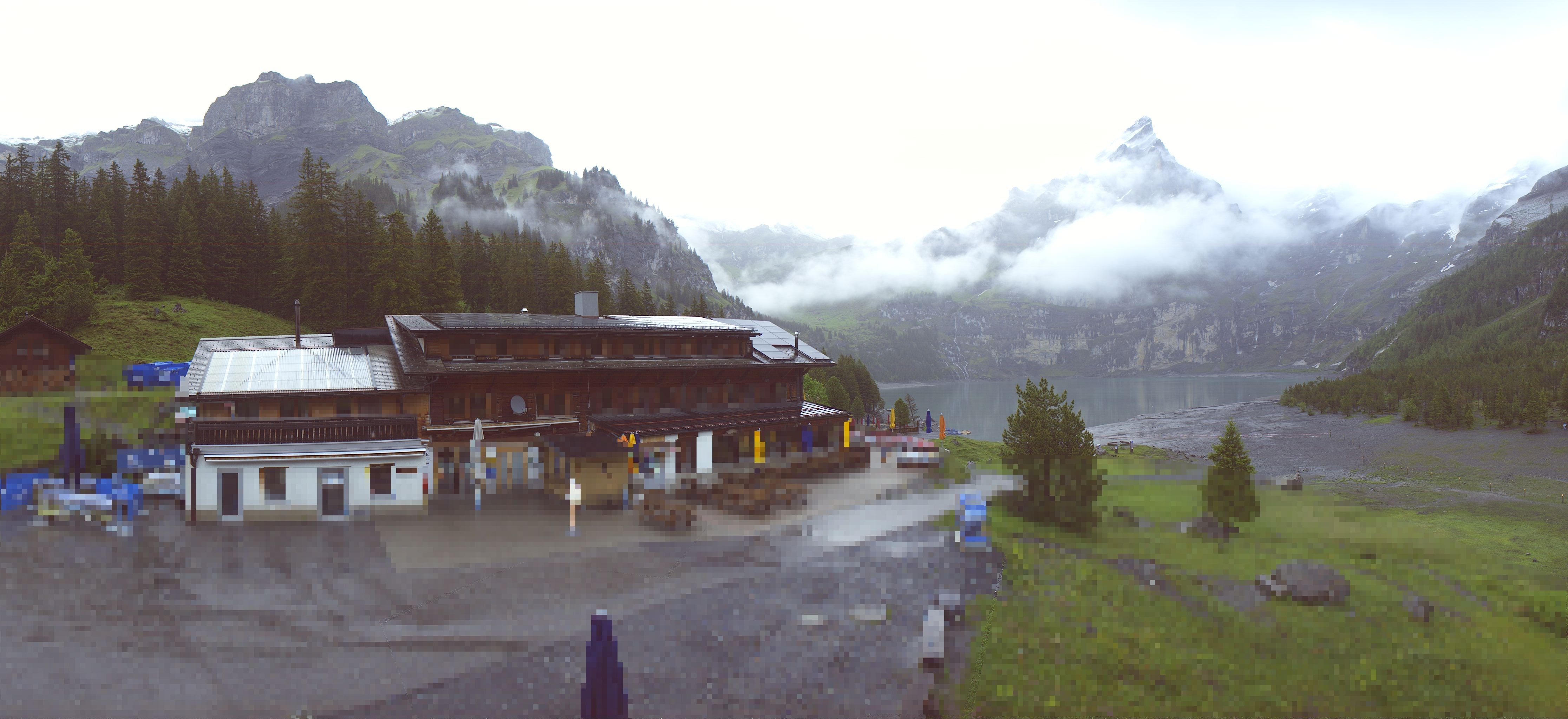 Archiv Foto Webcam Kandersteg: Oeschinensee (1578 m)