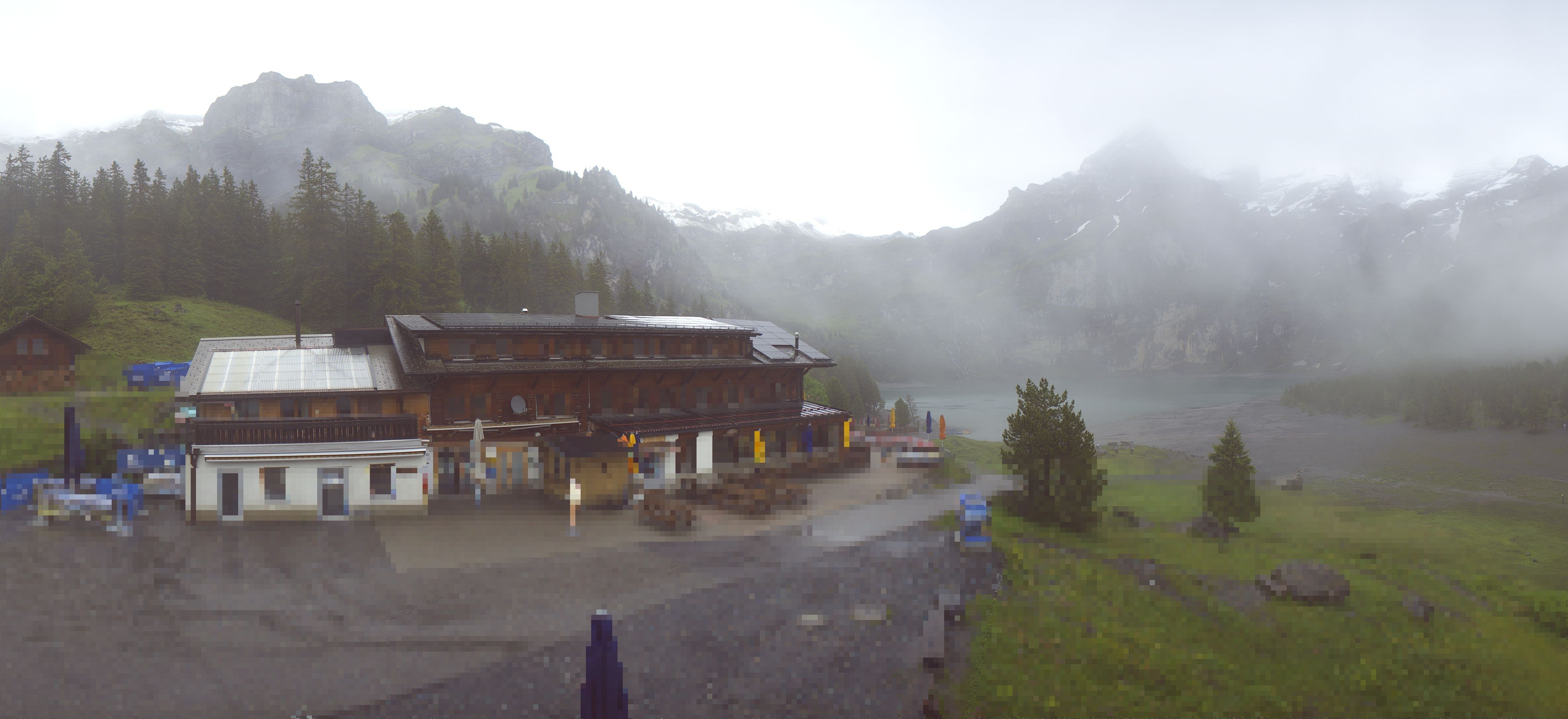 Archiv Foto Webcam Kandersteg: Oeschinensee (1578 m)