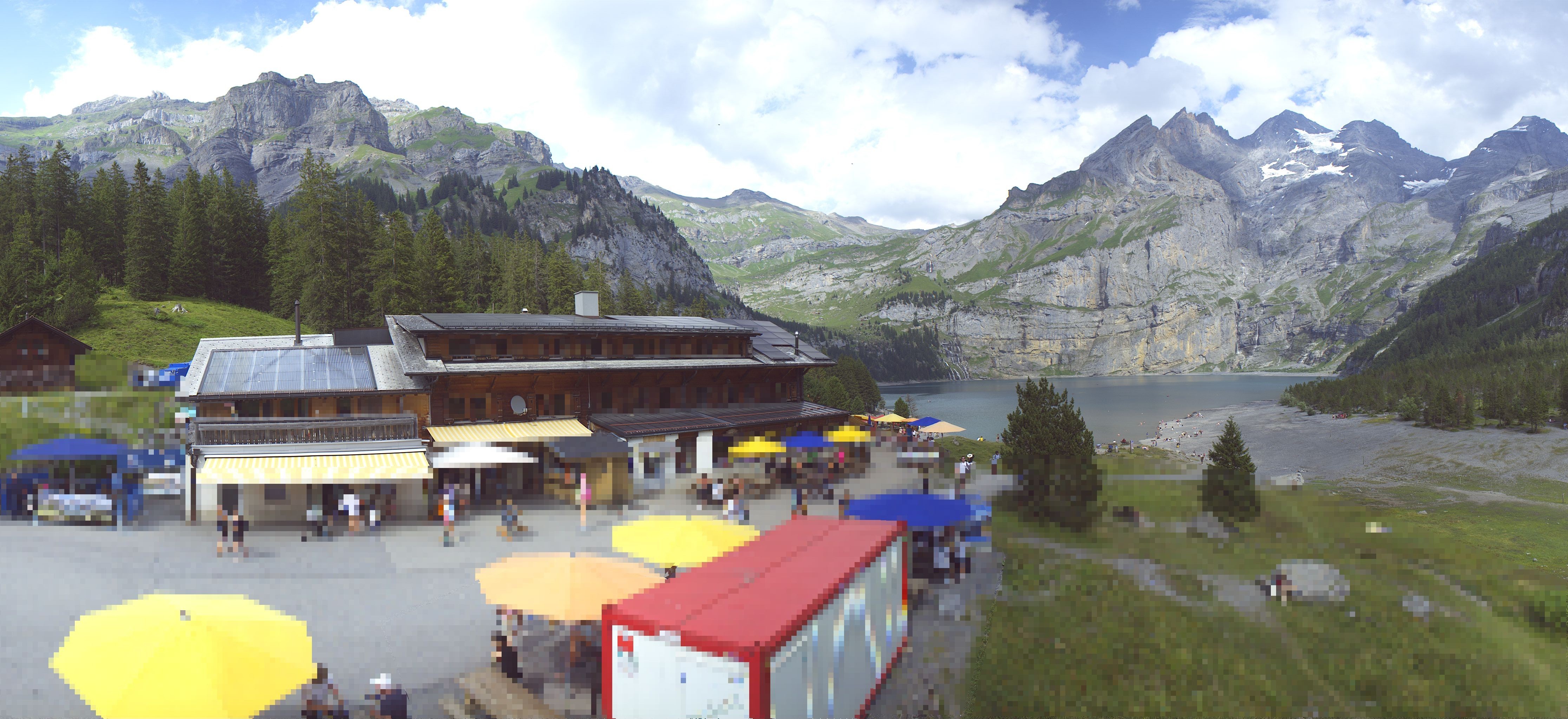 Archiv Foto Webcam Kandersteg: Oeschinensee (1578 m)