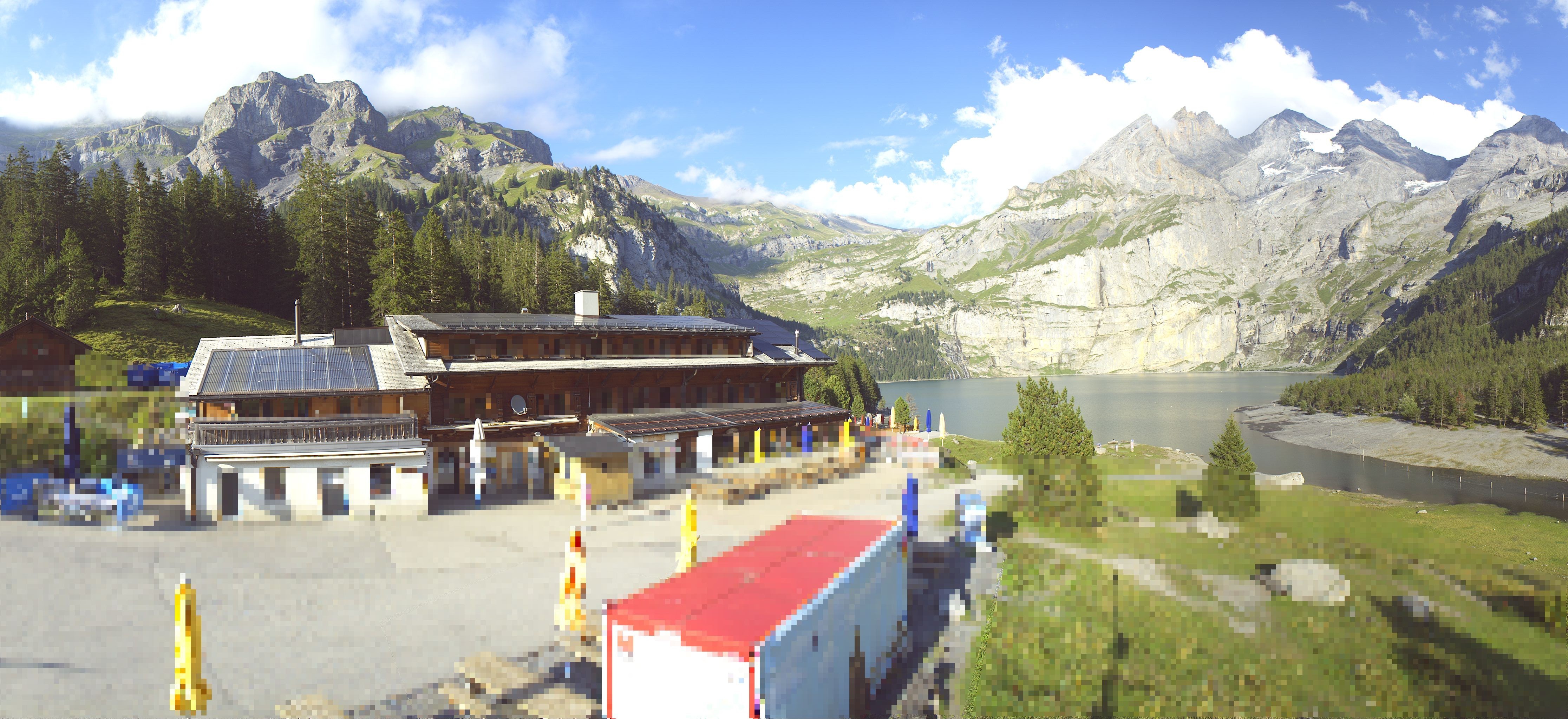 Archiv Foto Webcam Kandersteg: Oeschinensee (1578 m)