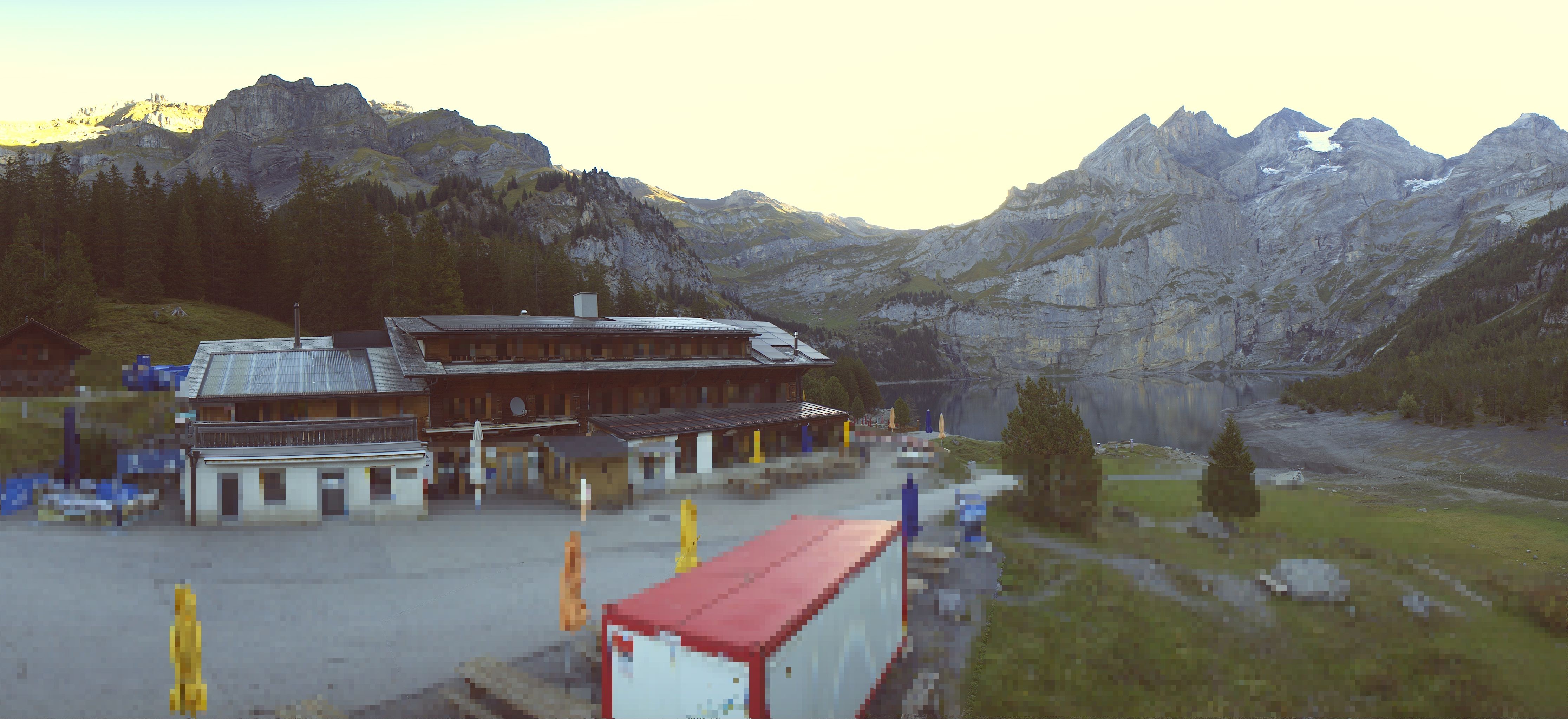 Archiv Foto Webcam Kandersteg: Oeschinensee (1578 m)