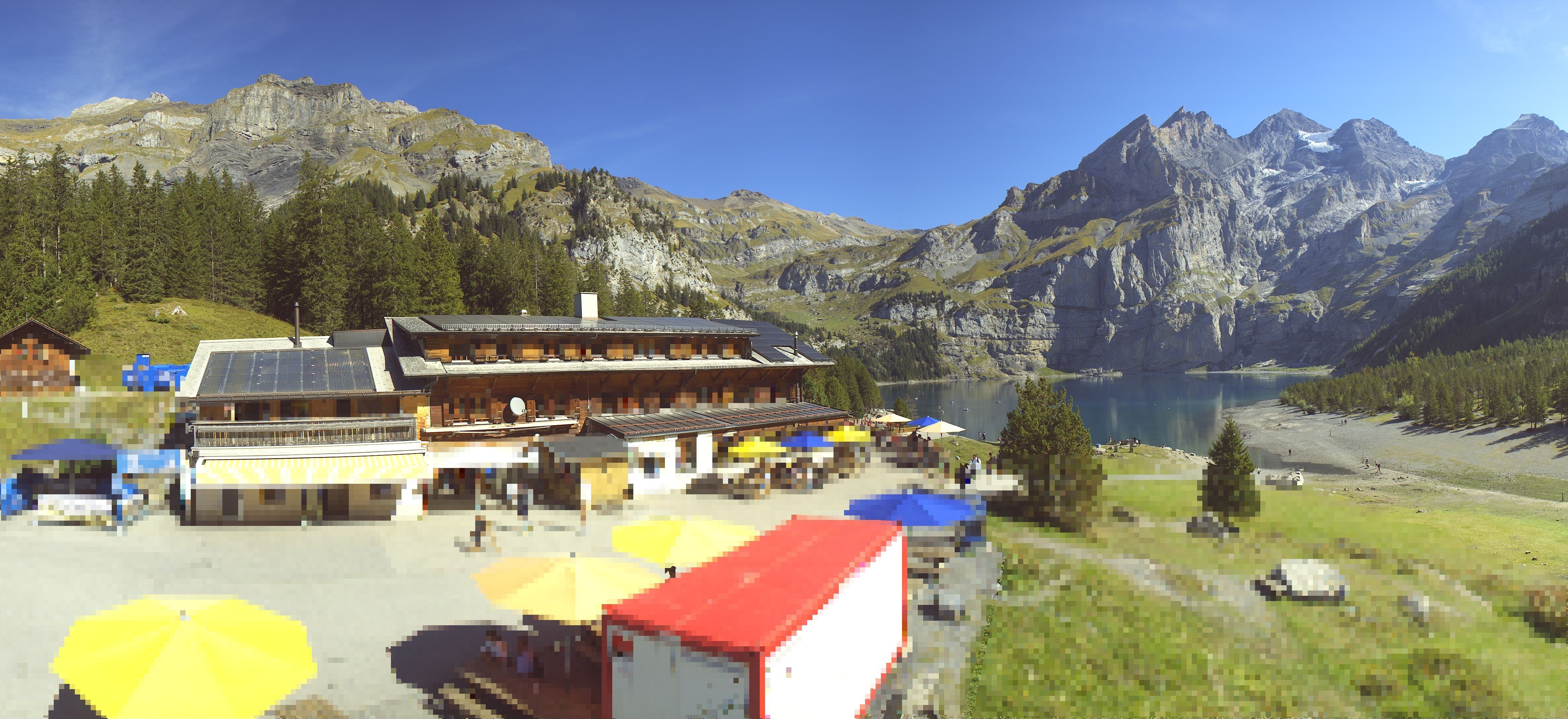 Archiv Foto Webcam Kandersteg: Oeschinensee (1578 m)